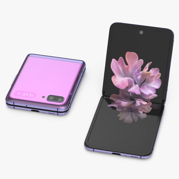 3d Model Mirror Purple Samsung Galaxy Turbosquid 1533034