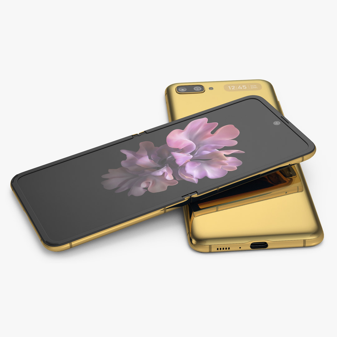 samsung galaxy z flip 3d model