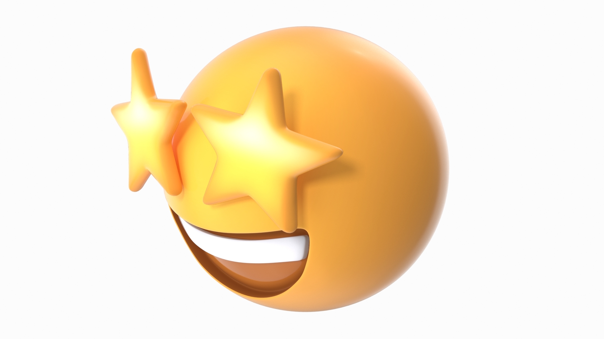 Sternaugen-Emoji 3D-Modell - TurboSquid 1533423