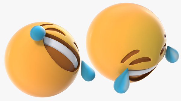 Łzy radości Emoji Model 3D - TurboSquid 1533109