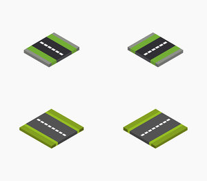 isometric road