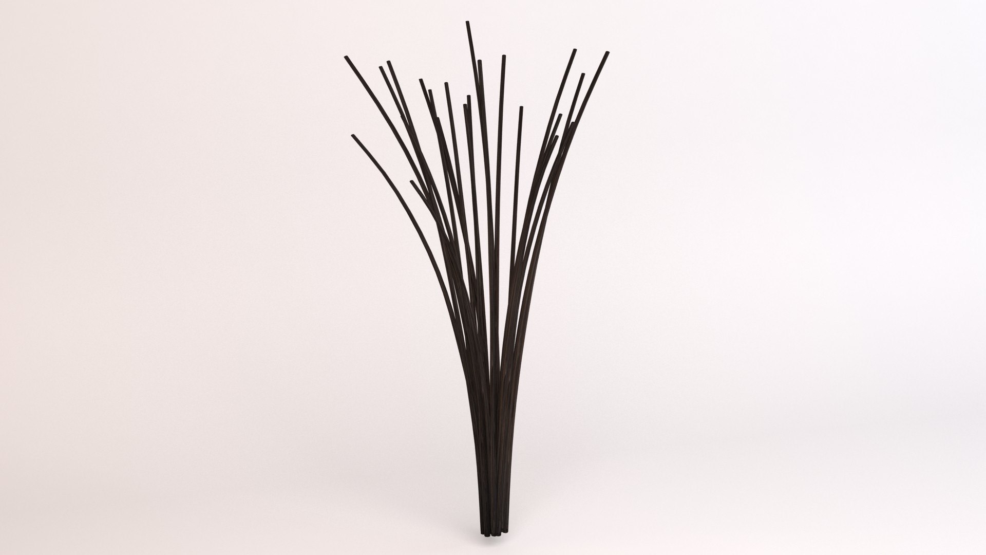 obj decorative sticks vase