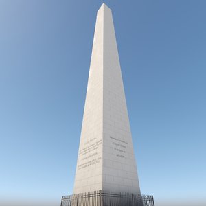 obelisk bueno aires 3D
