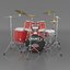 mapex drum kit 3d model