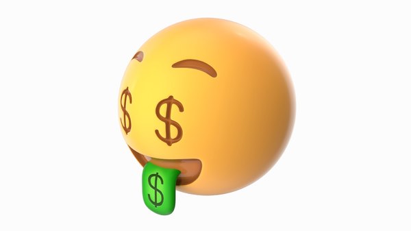 Emoji cara de dinheiro Modelo 3D - TurboSquid 1533408