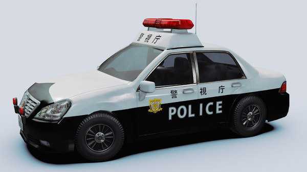 3d Japanese Police Vehicle Turbosquid 1533449 - roblox police models