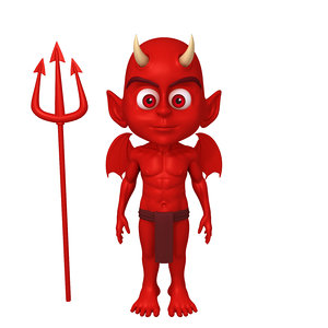 cartoon devil model