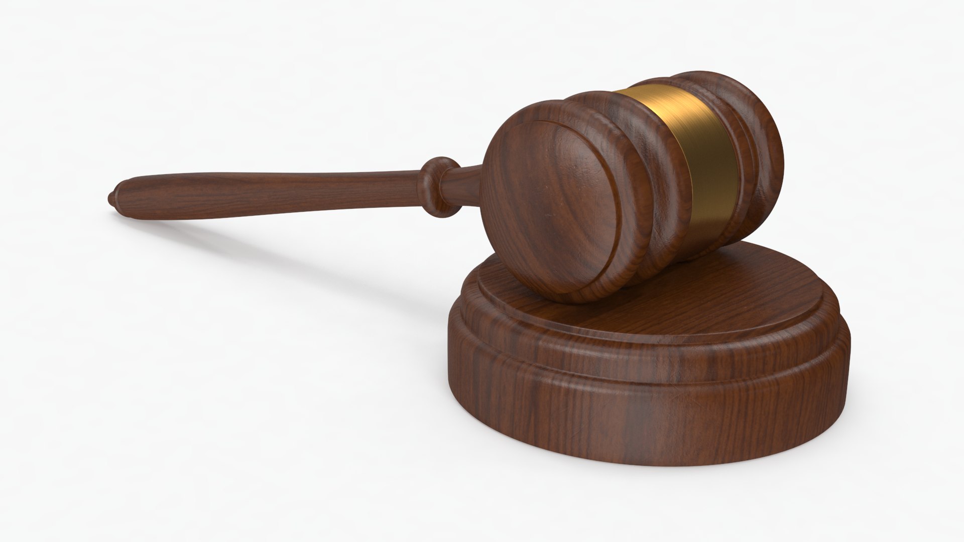 Gavel court 3D TurboSquid 1534101