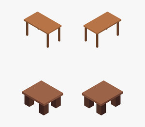 isometric table