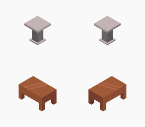 isometric table
