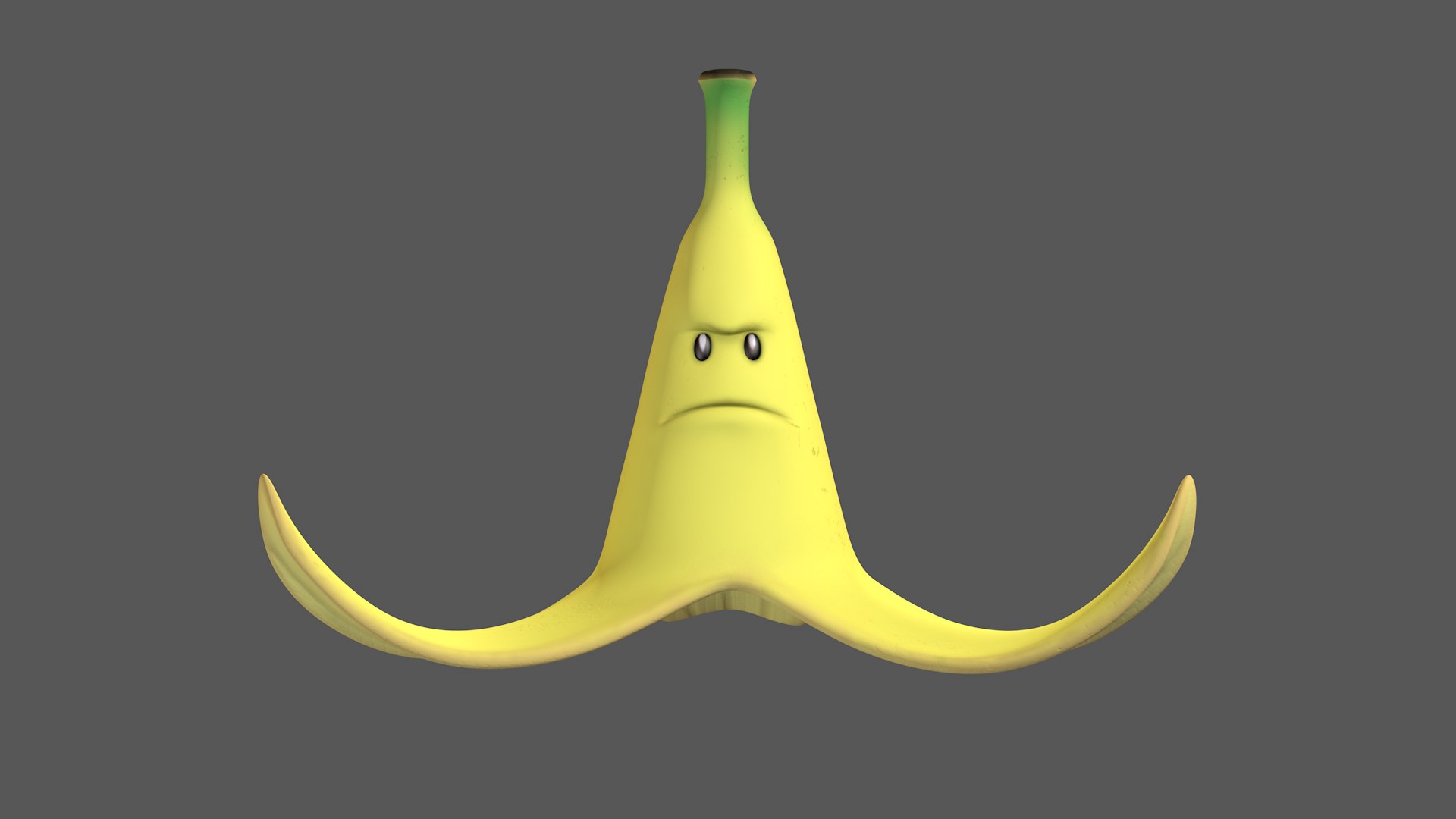 Giant banana mario kart 3D model - TurboSquid 1534541