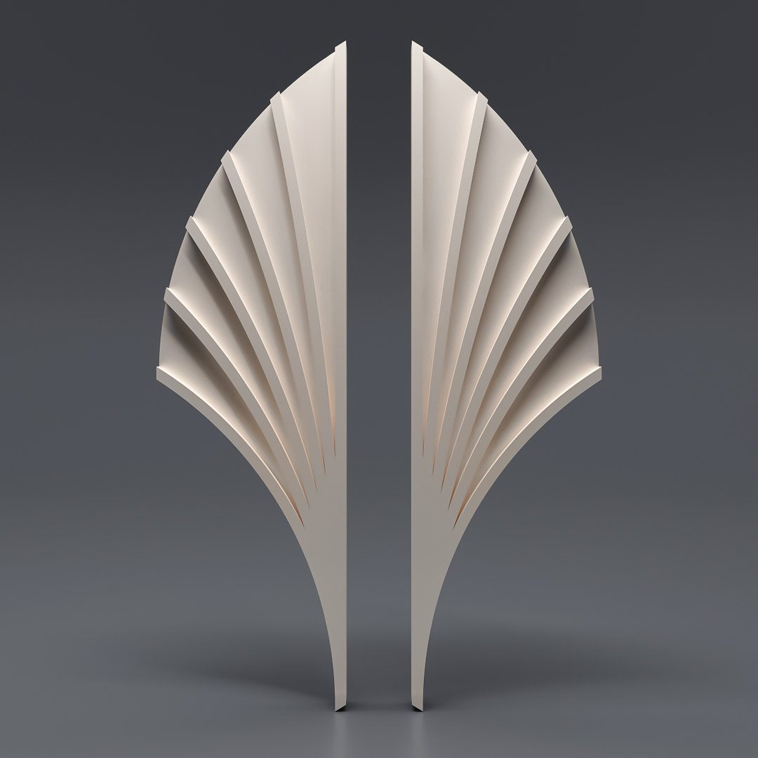  Decorative  gypsum  panel 3D  model TurboSquid 1534512