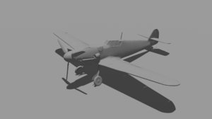 3D bf-109g model