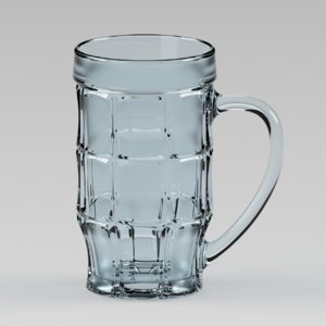 3D beer mug