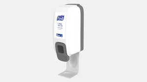 3D sanitizer dispenser model
