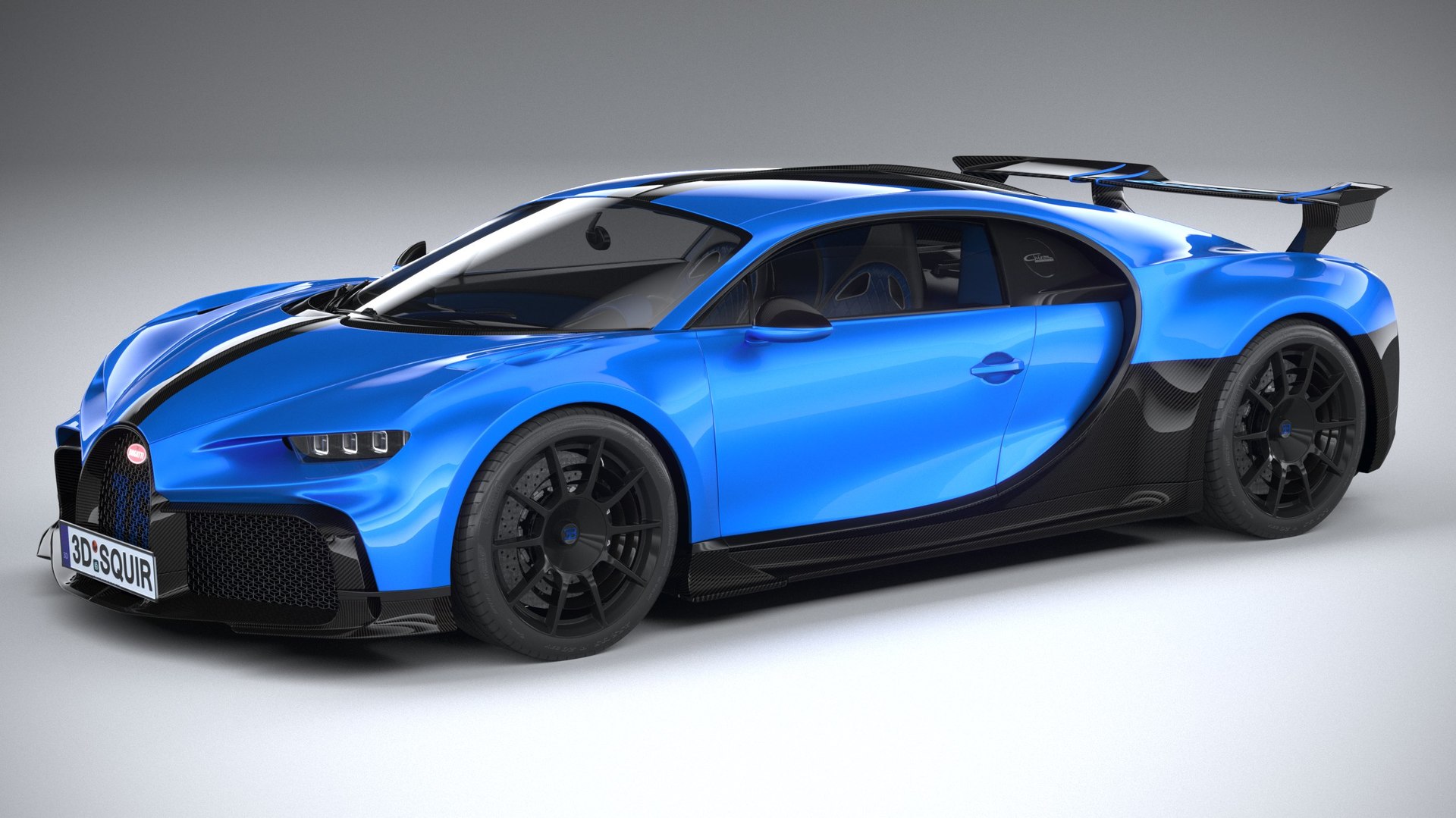 3D bugatti chiron 2021 model - TurboSquid 1535276