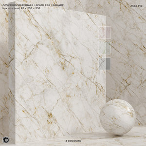 Material (seamless) - stone marble - set 128