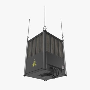 3D model electrical box ceiling