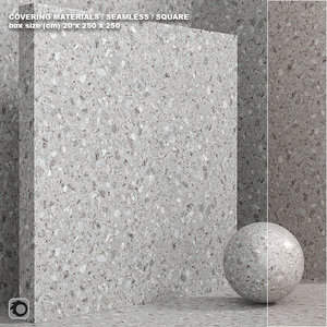 Material (seamless) - stone terrazzo quartzite set 122