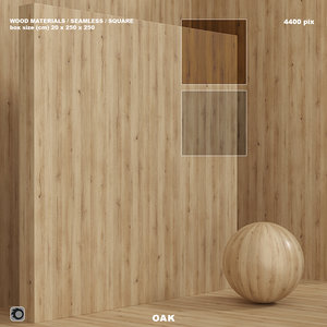 Wood oak material (seamless) - set 85