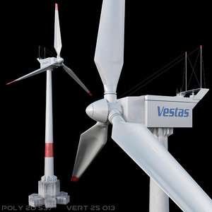 wind generator 3D model