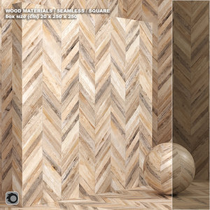 Wood Decor Material (Seamless) - set 80