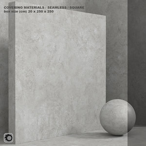Material (seamless) - beton concrete plaster set 118