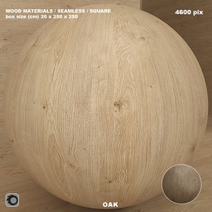 Wood oak material (seamless) - set 73