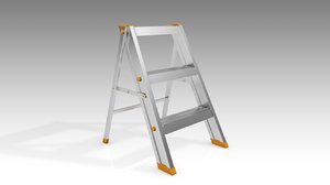 ladder stepladder 3D
