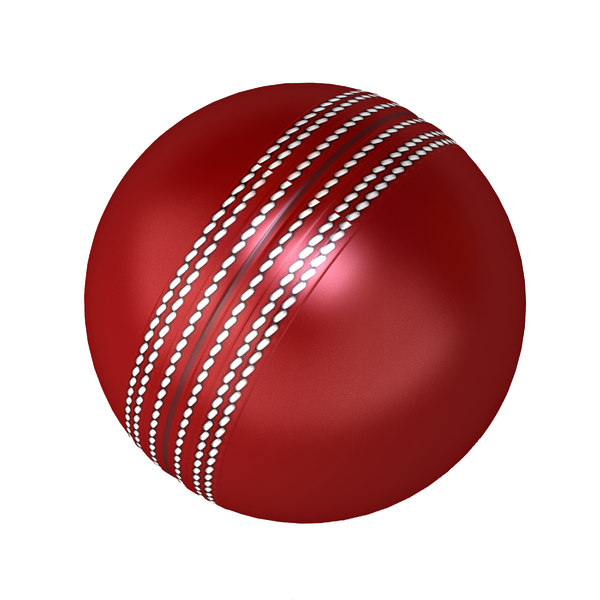 Cricket Ball 3d Turbosquid 1535709