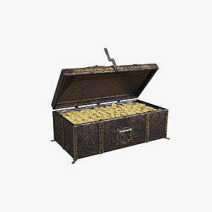 treasure chest v1 3D