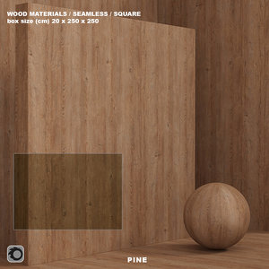 Material wood pine (seamless) - set 70