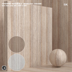 Material (seamless) - stone travertine set 111