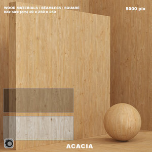 Material wood acacia (seamless) - set 65