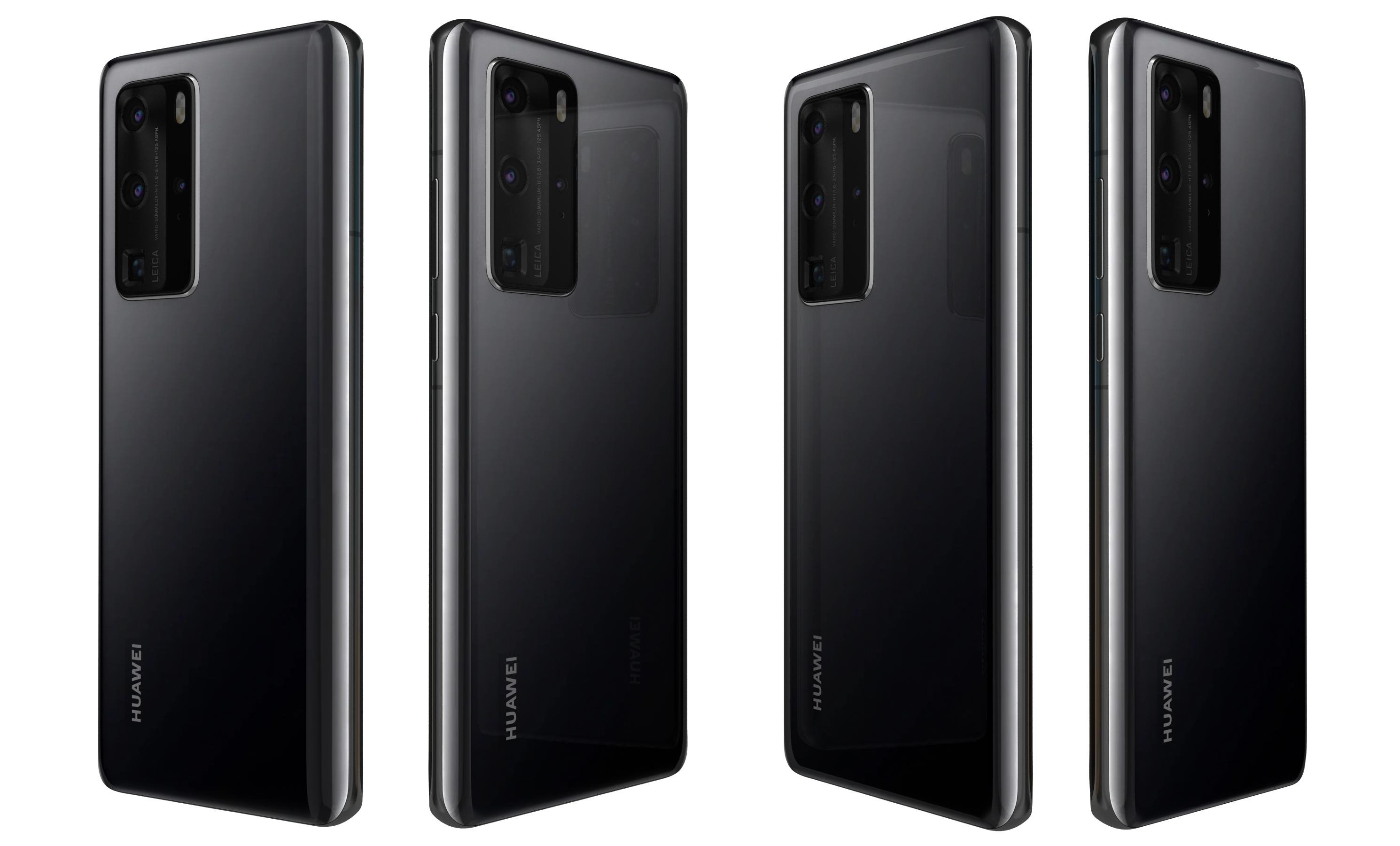 Huawei P40 Pro Black Modelo 3D - TurboSquid 1535885