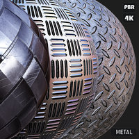 PBR Metal textures