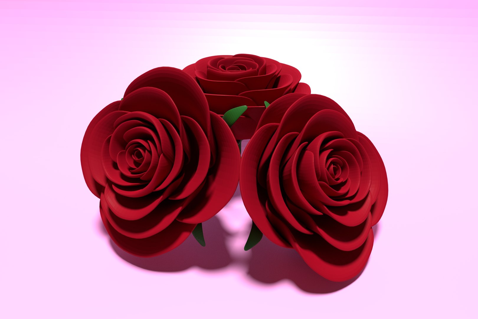 Free 3D model rose flower plant TurboSquid 1536015