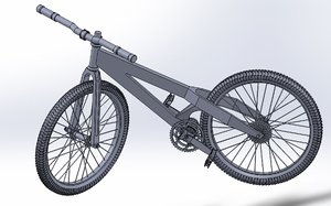 bike ruthless brand velo 3D model