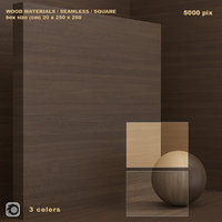 Material wood solid veneer (seamless) - set 62