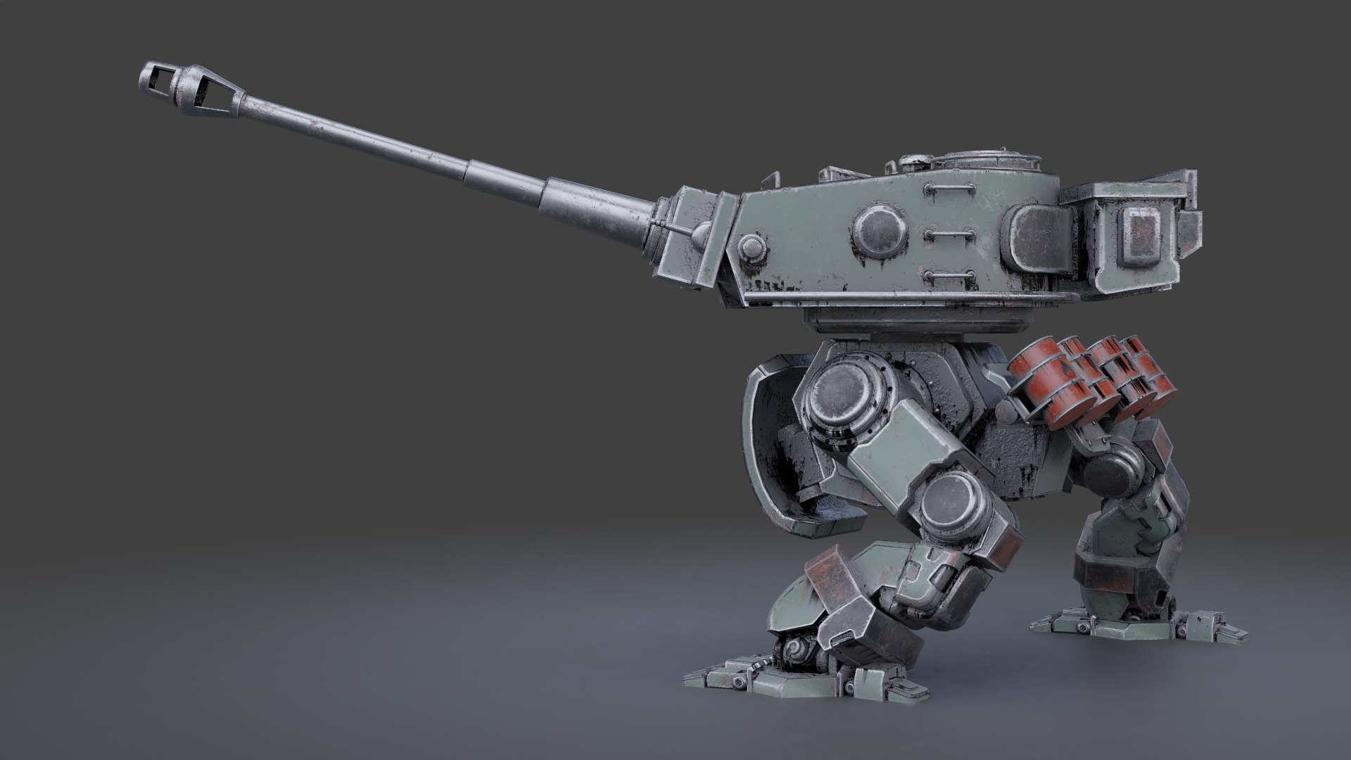 Artstation Little Tank Robot