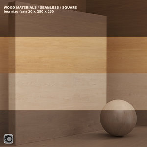 Material wood veneer (seamless) - set