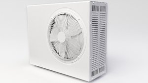 3D industrial air conditioning