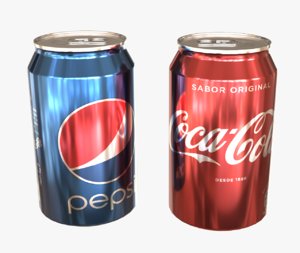 pepsi cola drink 3D model