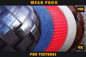 PBR Mega Pack textures