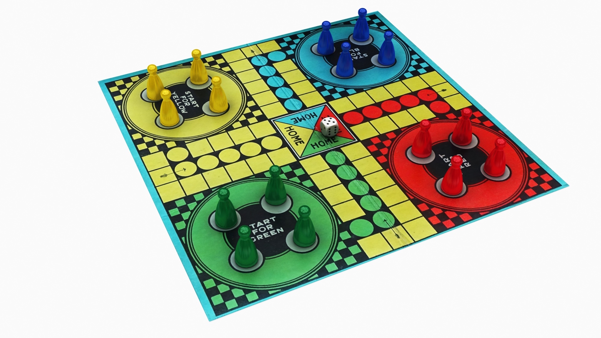 kids board games 10 in 1 collection3d模型