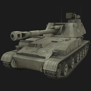 3D 2s3 akatsiya model