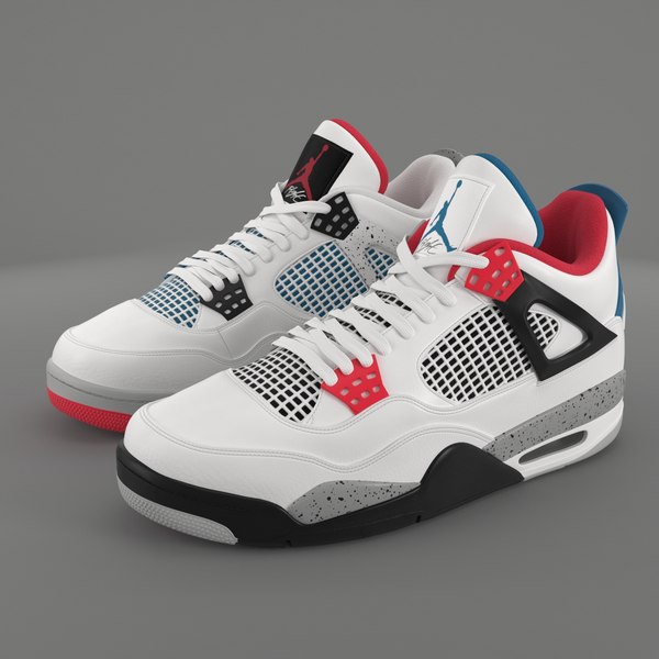 3D jordan 4 retro pbr model - TurboSquid 1536770