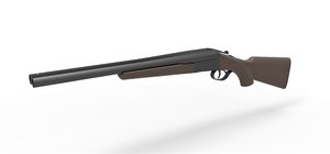 remington gun 3D