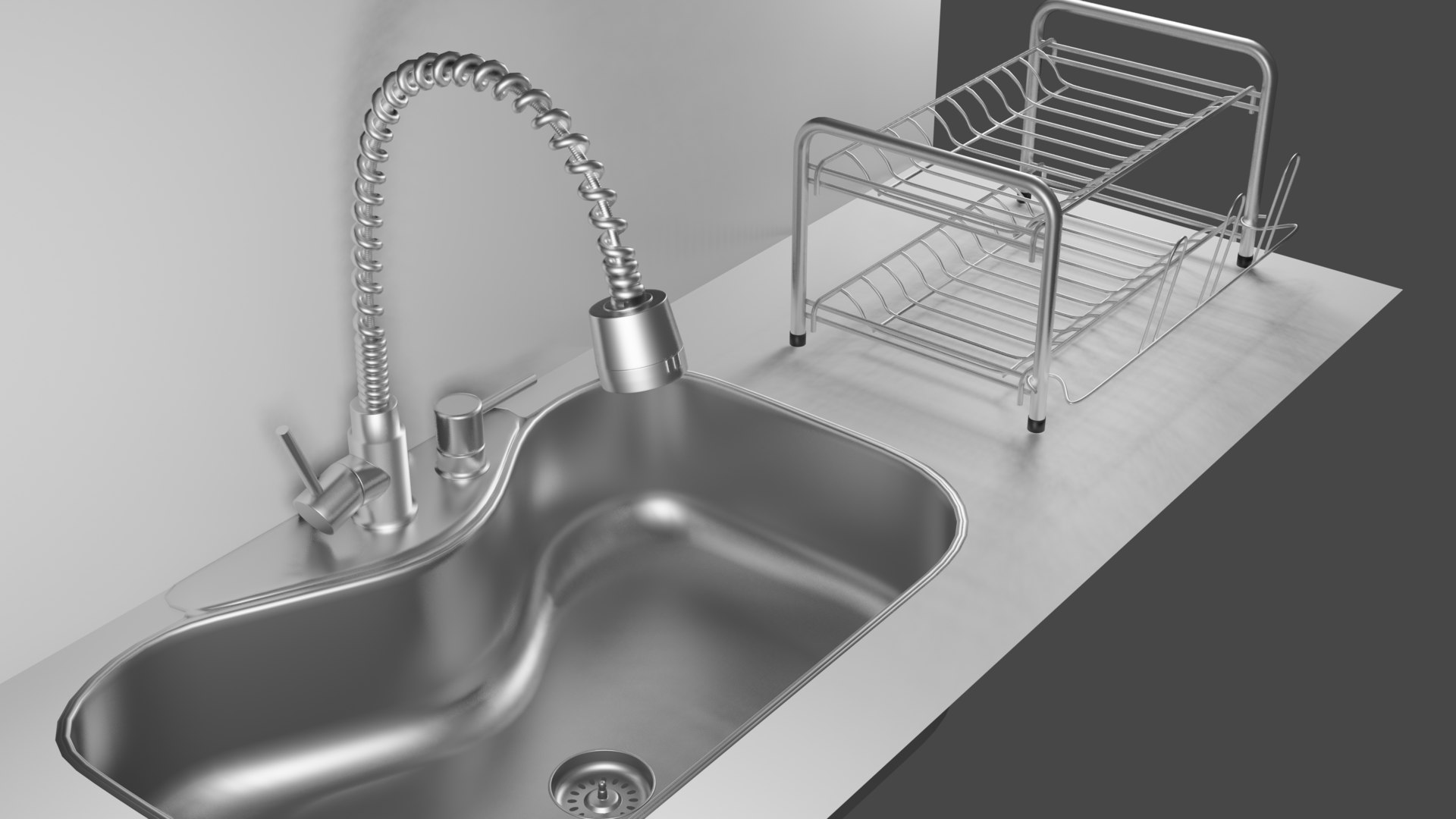 kitchen sink drainer extension