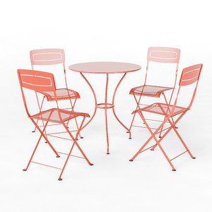 fermob slim opera chair seat 3D model